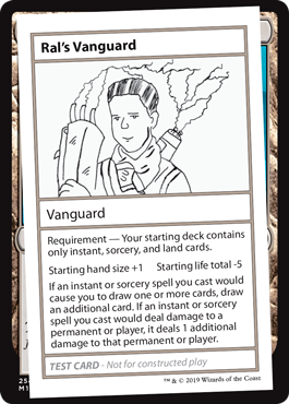 (英)Ral's Vanguard【MB1-TEST】 後期版 No.001