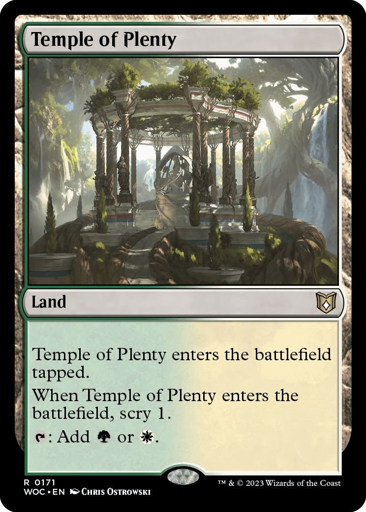 (英)豊潤の神殿 / Temple of Plenty【WOC】 No.171