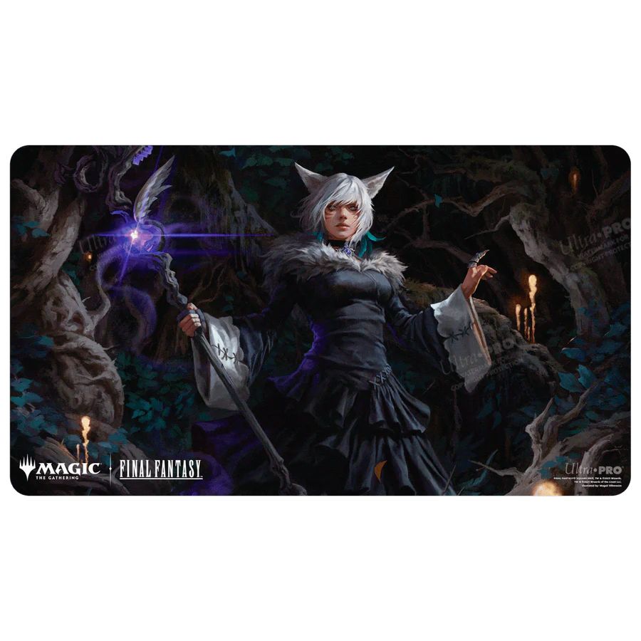 【サプライ】 ウルトラプロ 魔女、ヤ・シュトラ・ルル プレイマット / Ultra PRO Y'shtola, Night's Blessed Playmat(38741) ※発送方法は「ゆうパック」を選択してください。