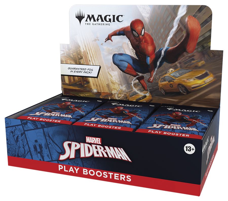 (英)『マジック：ザ・ギャザリング | マーベル スパイダーマン』 プレイ・ブースターボックス / Magic: The Gathering | Marvel's Spider-Man Play Booster Box【BOX】 ※発送方法は「ゆうパック」を選択してください。