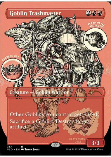 (英)ゴブリンの損壊名手 / Goblin Trashmaster【SLD】 Monster Anatomy 101 No.317