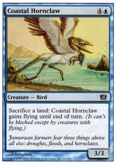 (英)沿岸の角爪鳥 / Coastal Hornclaw【8ED】 No.066