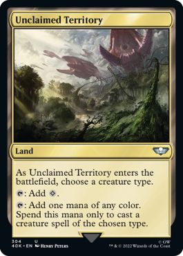(英)手付かずの領土 / Unclaimed Territory【40K】 No.304