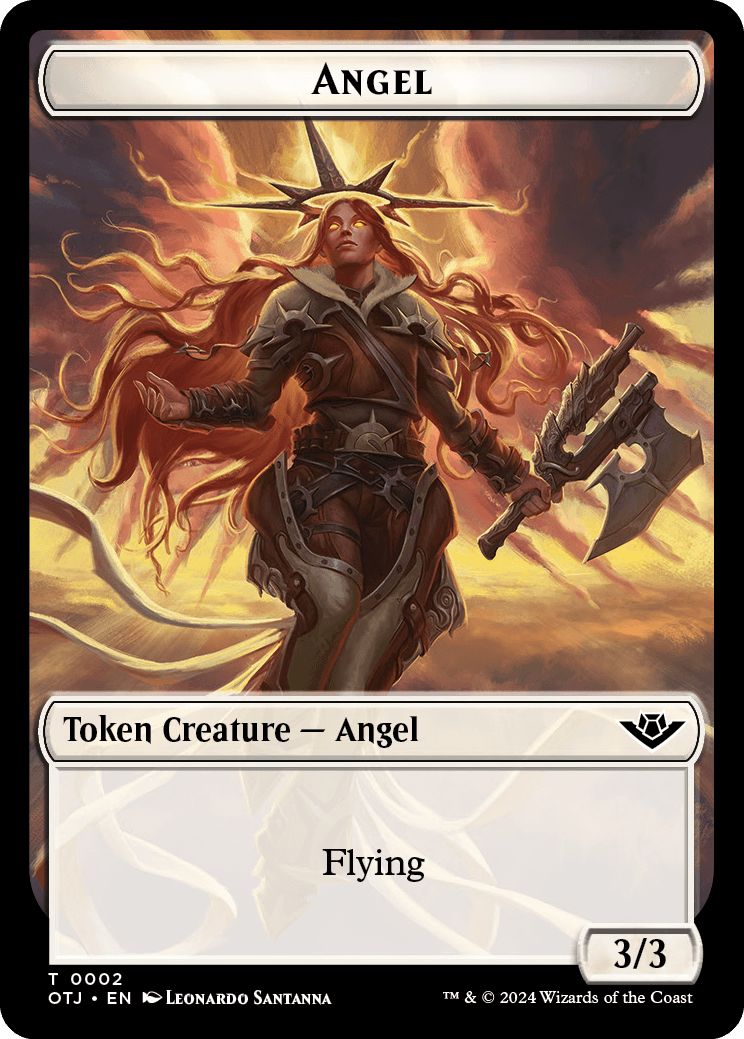 (英)天使トークン / Angel Token【OTJ-TOKEN】 No.002