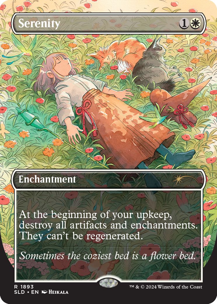 (英)【Foil】静寂 / Serenity【SLD】Adventures of the Little Witch No.1893