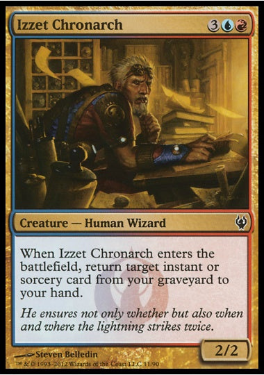 (英)イゼットの時術師 / Izzet Chronarch【IVSG】 No.011