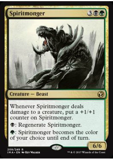 英)【Foil】魂売り / Spiritmonger【IMA】 No.209 | MtG通販サイト