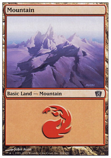 (英)山 / Mountain【8ED】 No.344