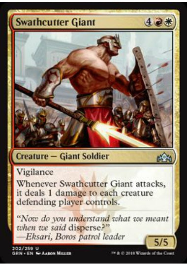 (英)薙ぎ払いの巨人 / Swathcutter Giant【GRN】 No.202