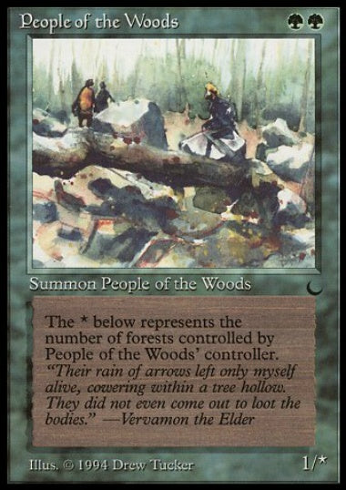 (英)People of the Woods【DRK】 No.083