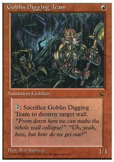 (英)ゴブリン穴掘り部隊 / Goblin Digging Team【CHR】 No.049