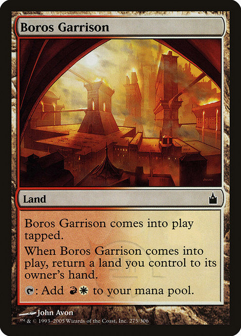 (英)ボロスの駐屯地 / Boros Garrison【RAV】 No.275