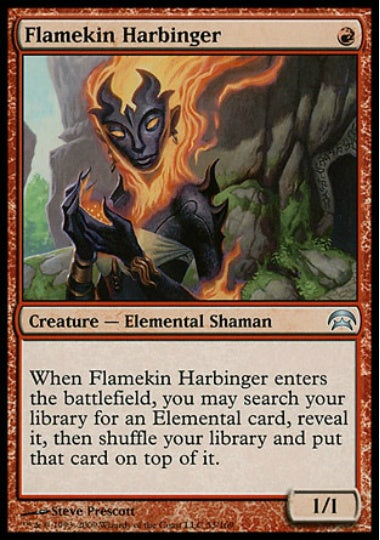 (英)炎族の先触れ / Flamekin Harbinger【HOP】 No.053