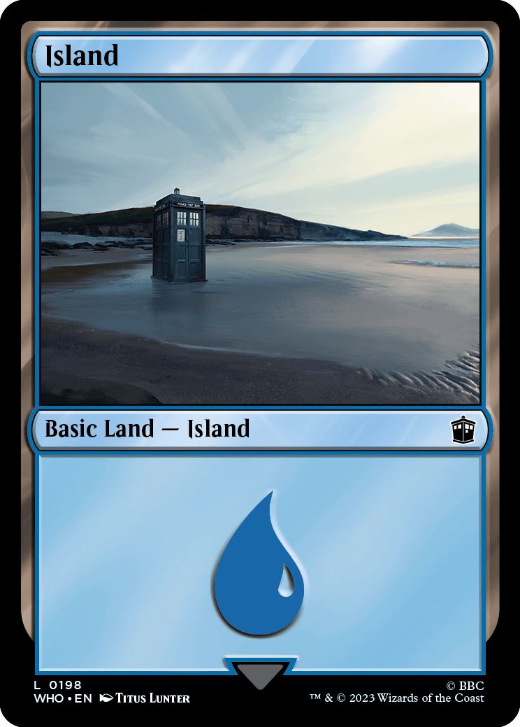 (英)島 / Island【WHO】 No.0198