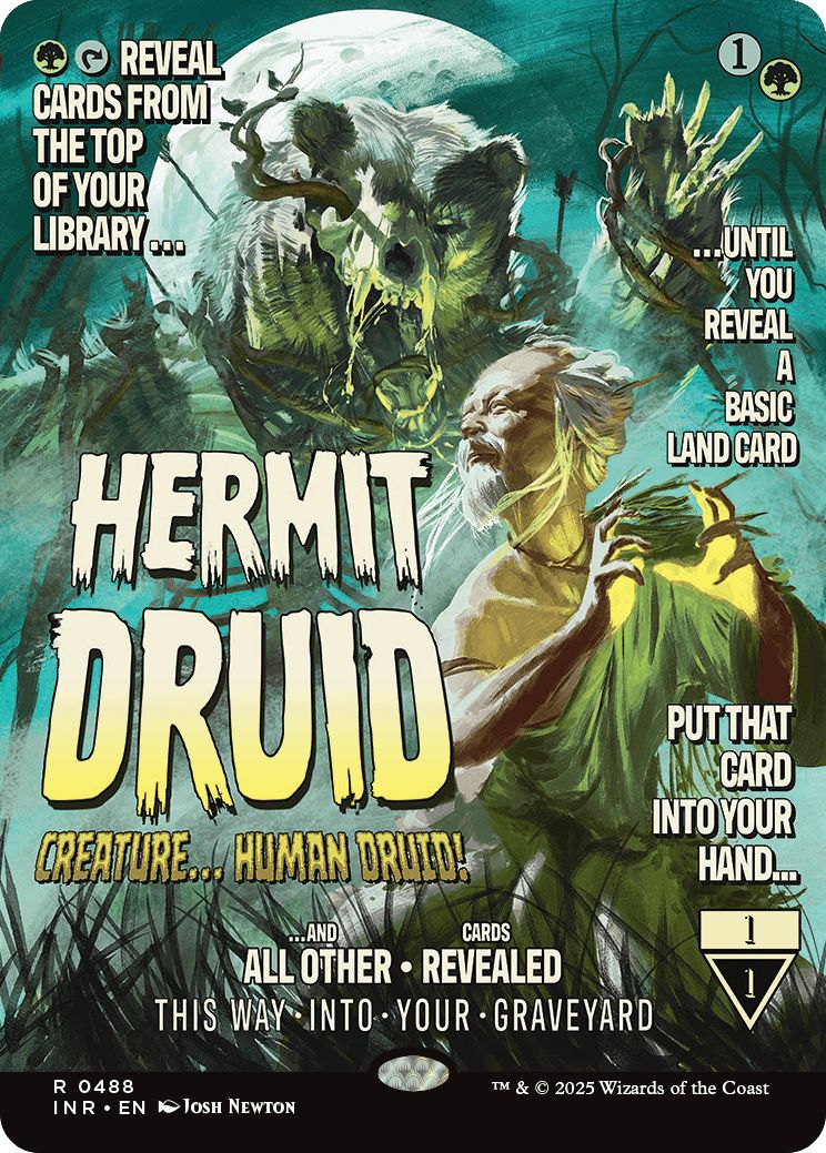(英)【Foil】隠遁ドルイド / Hermit Druid ★ショーケース枠★(映画ポスター) 【INR】 No.488