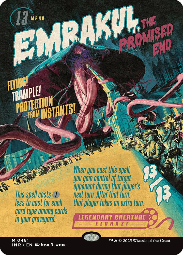 (英)約束された終末、エムラクール / Emrakul, the Promised End ★ショーケース枠★(映画ポスター) 【INR】 No.481