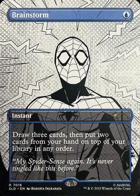 (英)渦まく知識 / Brainstorm【SLD】 Secret Lair x Marvel's Spider-Man Superdrop No.7016