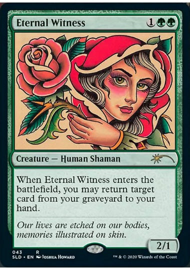 (英)永遠の証人 / Eternal Witness【SLD】 Full Sleeves: the Tattoo Pack No.043