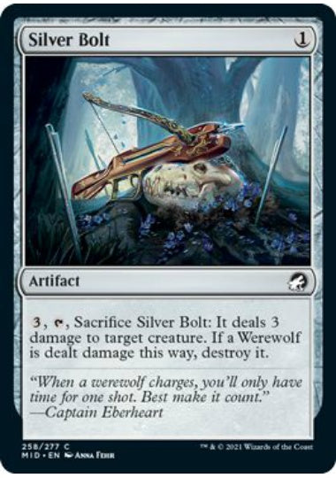 (英)【Foil】銀弾 / Silver Bolt【MID】 No.258