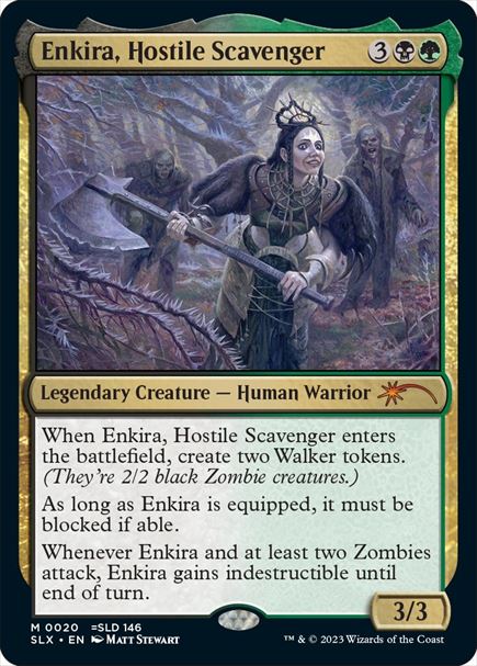 (英)Enkira, Hostile Scavenger【SLX】 No.020
