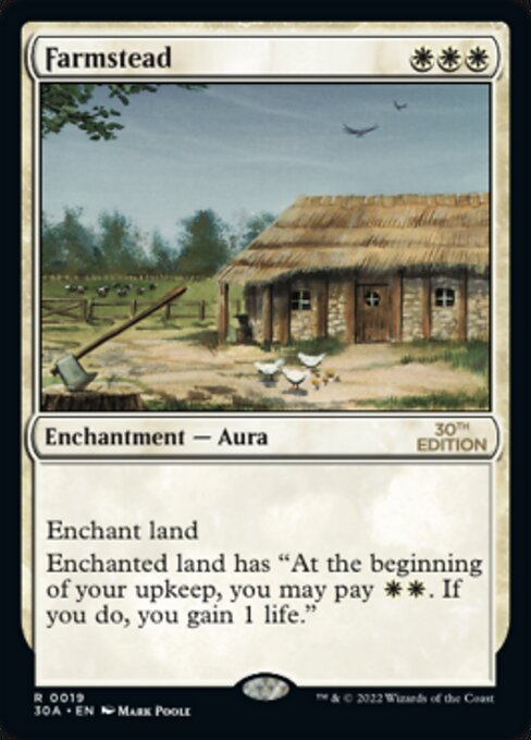 (英)Farmstead【30A】 No.019 ※トーナメントで使用することはできません。