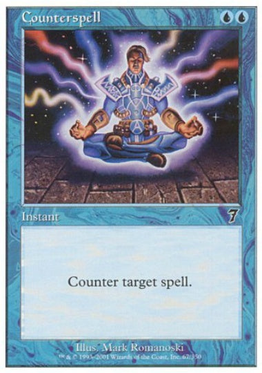 (英)【Foil】対抗呪文 / Counterspell【7ED】 No.067