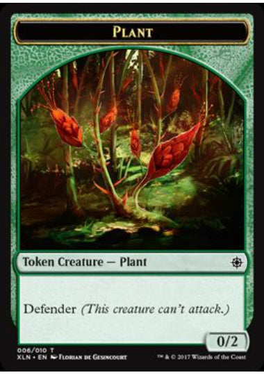 (英)植物トークン / Plant Token【XLN-TOKEN】 No.006