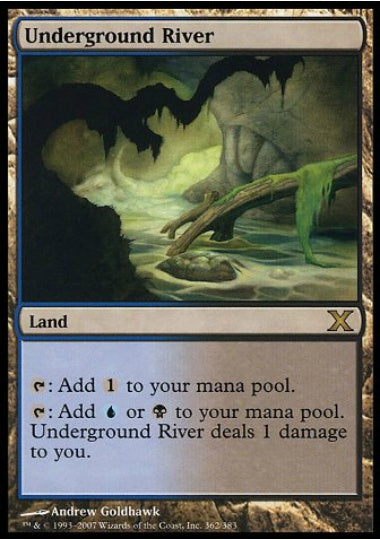 (英)【Foil】地底の大河 / Underground River【10E】 No.362