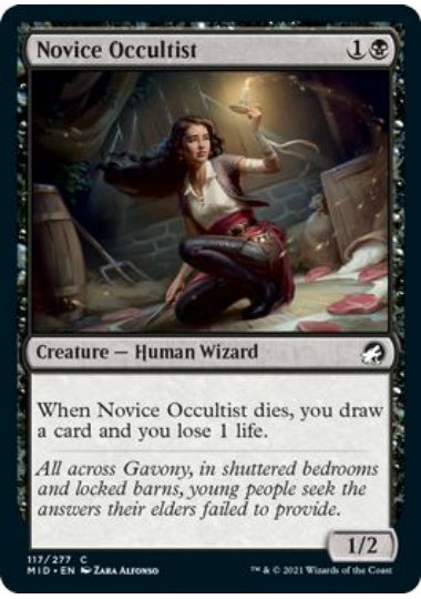 (英)新米密教信者 / Novice Occultist【MID】 No.117
