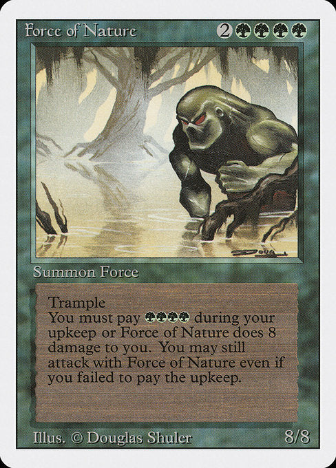 (英)大地の怒り / Force of Nature【3ED】 No.196