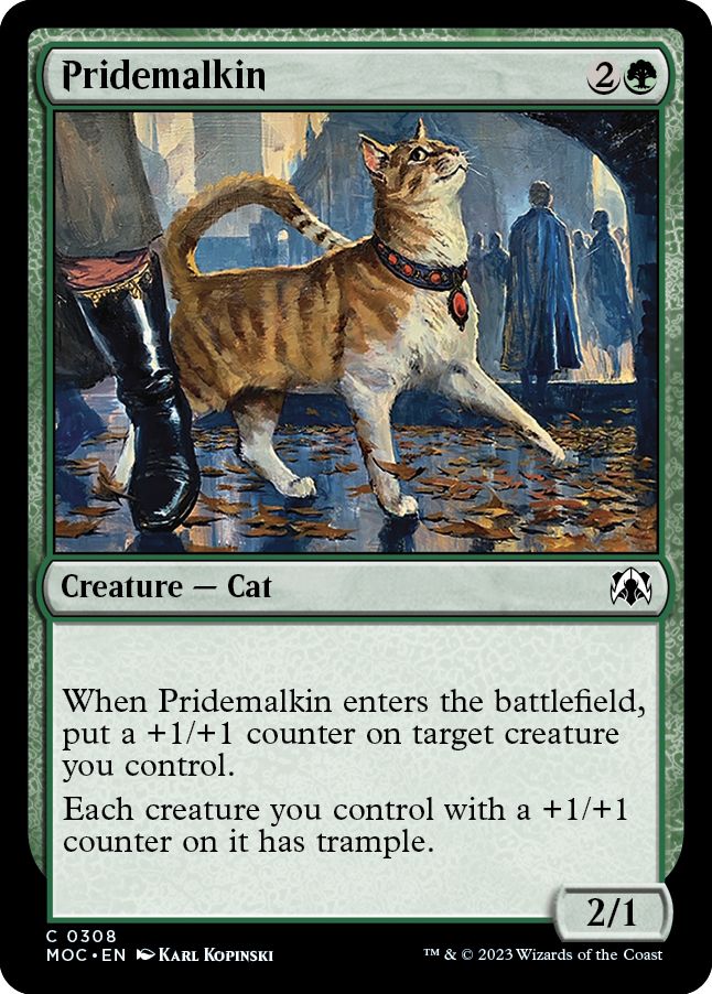 (英)誇り猫 / Pridemalkin【MOC】 No.308