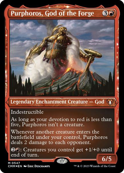 (英)【エッチングFoil】鍛冶の神、パーフォロス / Purphoros, God of the Forge【CMM】 No.0547