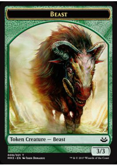 (英)ビーストトークン / Beast Token【MM3-TOKEN】 No.009