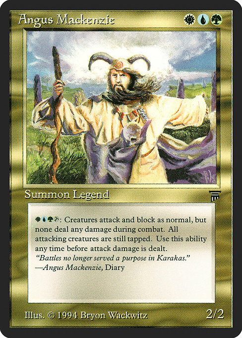(英)Angus Mackenzie【LEG】 No.217