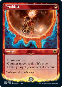 MTG 紅蓮破 Foil 3枚セット 英)【Foil】紅蓮破 / Pyroblast【SS3】 No.005 | MtG通販サイト