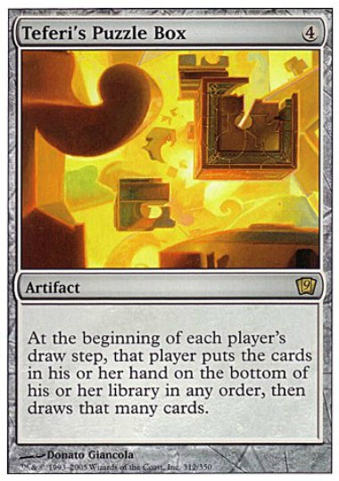 (英)【Foil】テフェリーの細工箱 / Teferi's Puzzle Box【9ED】 No.312