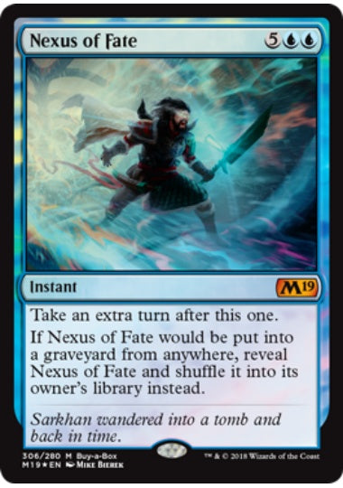 (英)【Foil】運命のきずな / Nexus of Fate【M19】Box購入プロモ No.306