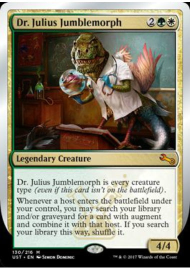 (英)Dr. Julius Jumblemorph 【UST】 No.130