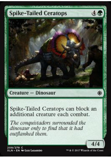 (英)【Foil】棘尾ケラトプス / Spike-Tailed Ceratops【XLN】 No.209