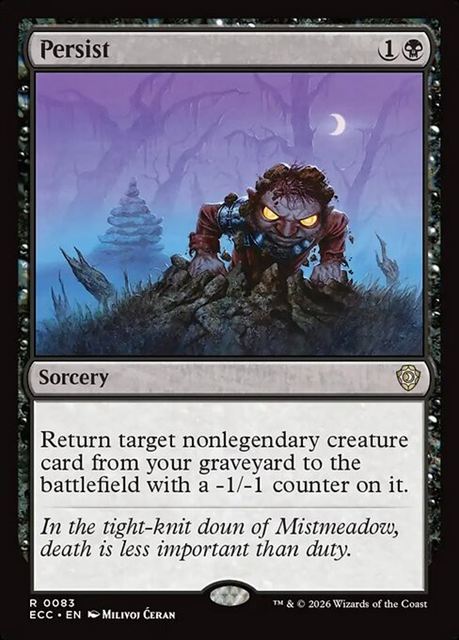 (英)頑強 / Persist【ECC】 No.083
