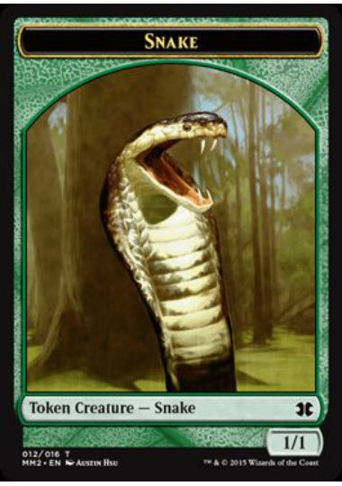 (英)蛇トークン / Snake Token【MM2-TOKEN】 No.012