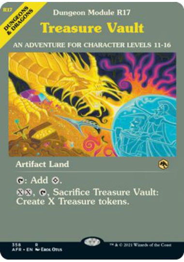 (英)宝物庫 / Treasure Vault ★ショーケース枠★(モジュールカード) 【AFR】 No.358