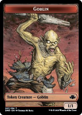 (英)ゴブリントークン / Goblin Token【DMR-TOKEN】 No.007