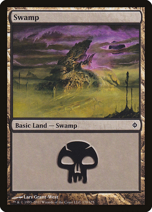 (英)【Foil】沼 / Swamp【NPH】 No.170