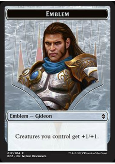 (英)紋章 - ギデオン / Emblem - Gideon【BFZ-TOKEN】 No.012