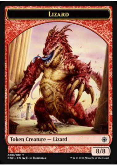 (英)トカゲトークン / Lizard Token【CN2-TOKEN】 No.009