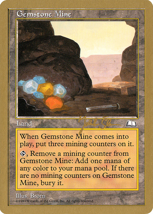 (英)宝石鉱山 / Gemstone Mine【WC97】 World Championship Decks 1997 Jakub Slemr 金枠 No.085