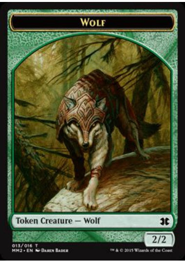 (英)狼トークン / Wolf Token【MM2-TOKEN】 No.013