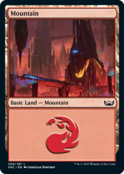 (英)【Foil】山 / Mountain【SNC】 No.268