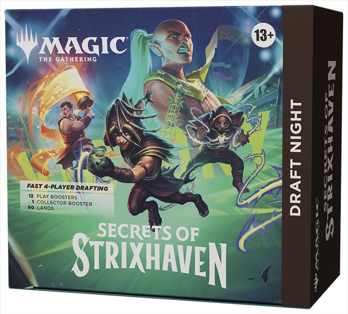 (英)『ストリクスヘイヴンの秘密』 Draft Night / Secrets of Strixhaven Draft Night【BOX】 ※発送方法は「ゆうパック」を選択してください。